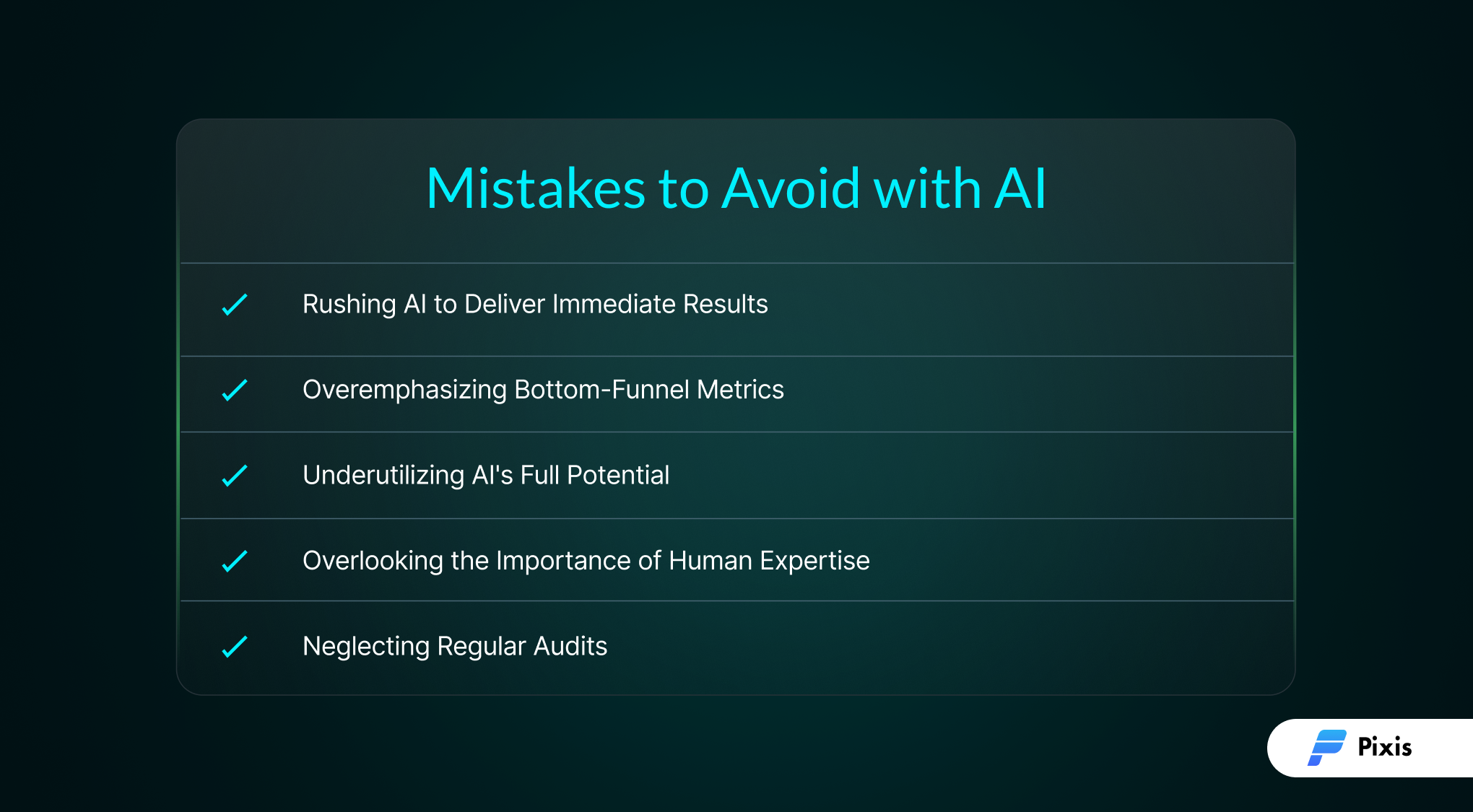 Mistakes to Avoid to Maximize AI ROI